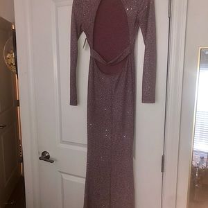 Brand new purple sparkle gown
